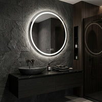 Miroir rond LED