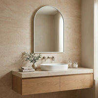 Miroir arche blanc