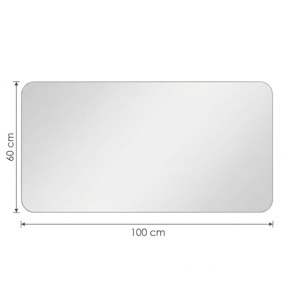 Miroir rectangle sans cadre