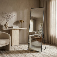 Grand miroir rectangulaire