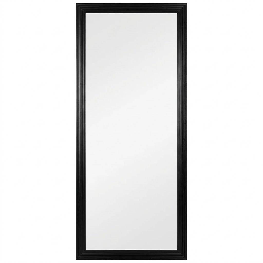 Grand miroir cadre bois