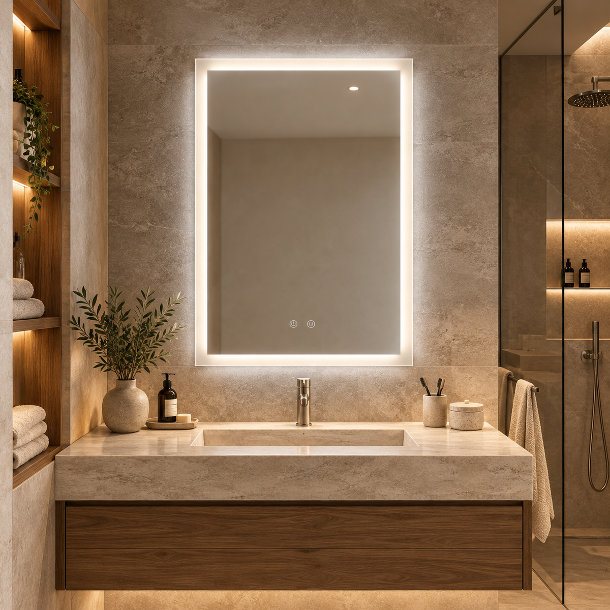 Miroir lumineux