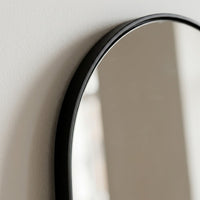 Miroir arrondi en haut