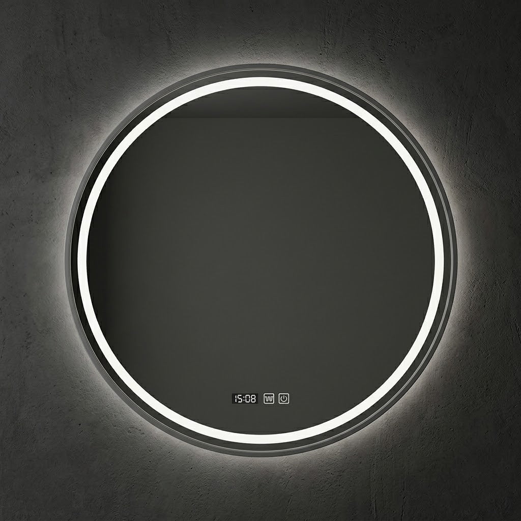 Miroir LED rond