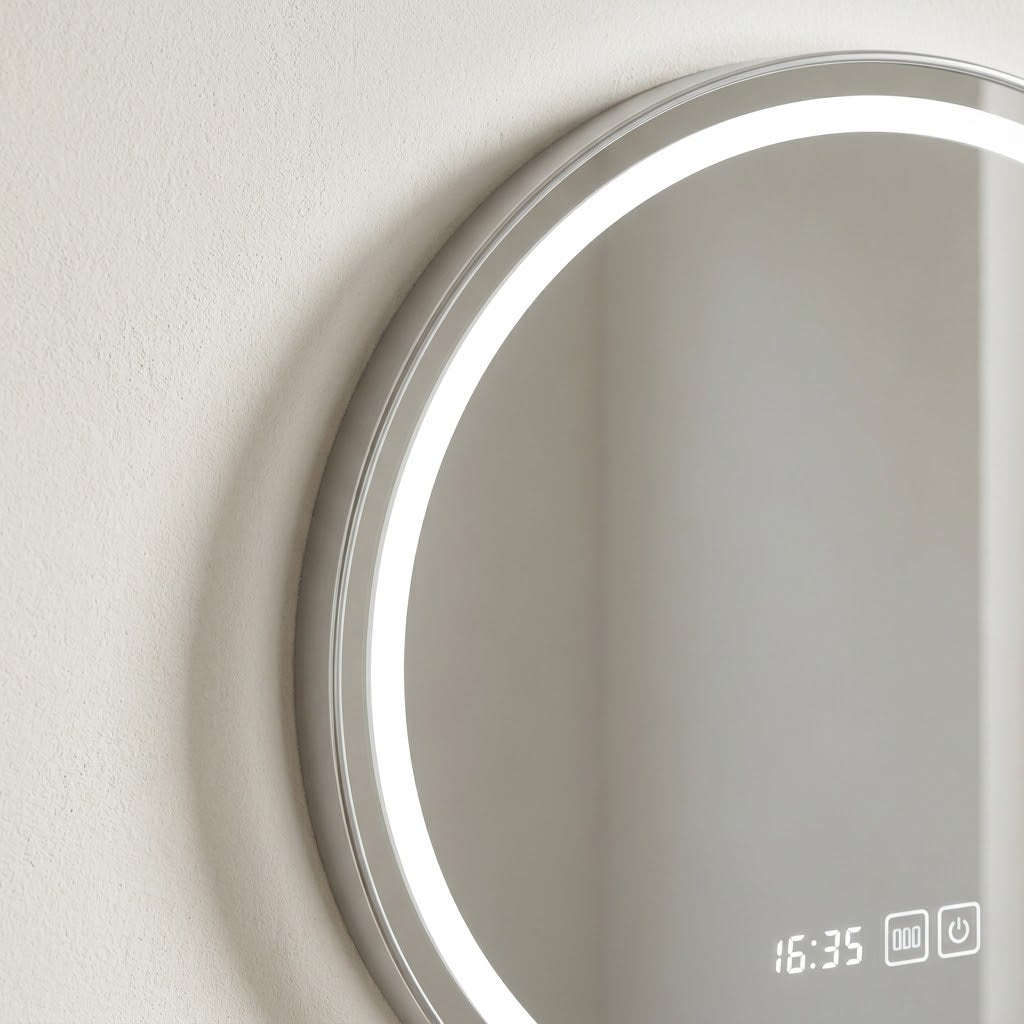 Miroir rond LED