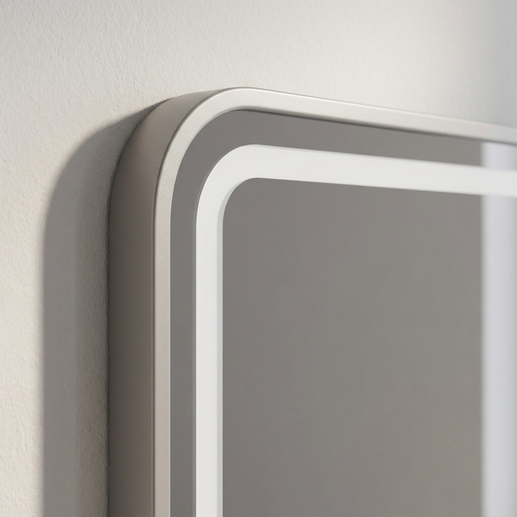 Miroir salle de bain avec lumiere