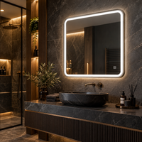 Miroir salle de bain à led