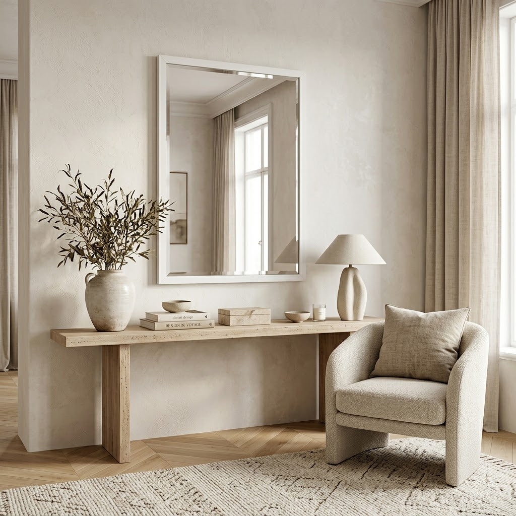 Grand miroir rectangle