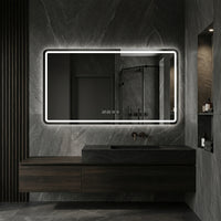 Miroir LED rectangulaire