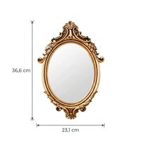 Miroir vintage doré