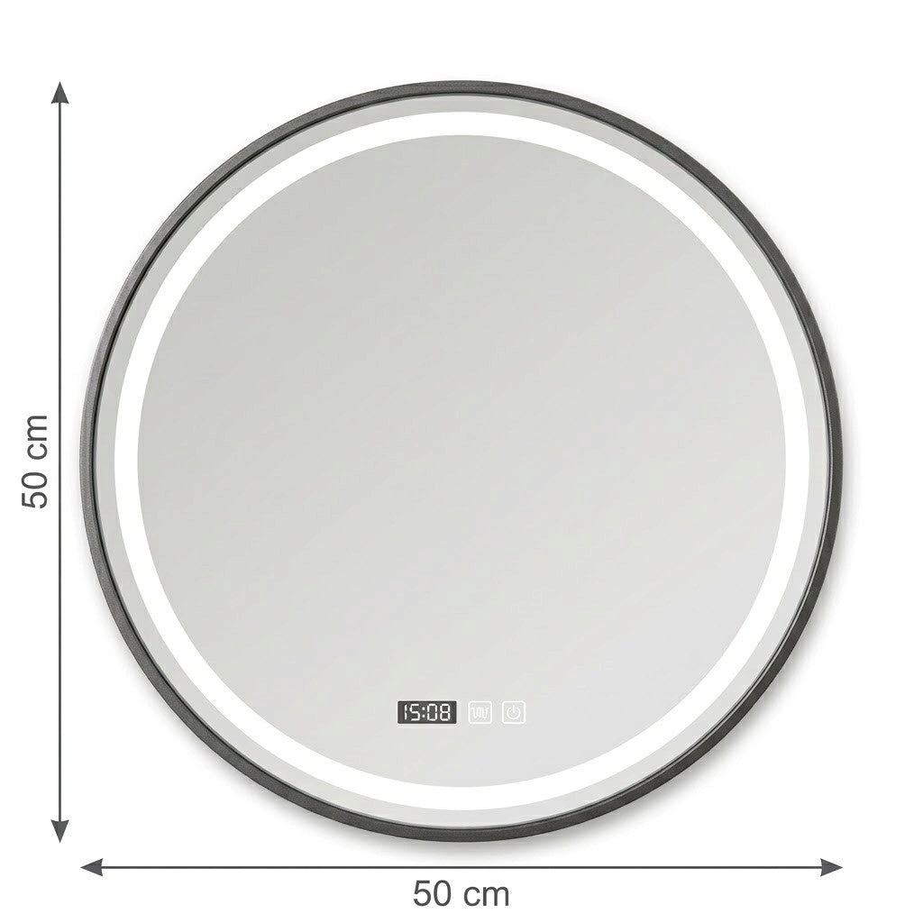 Miroir LED rond