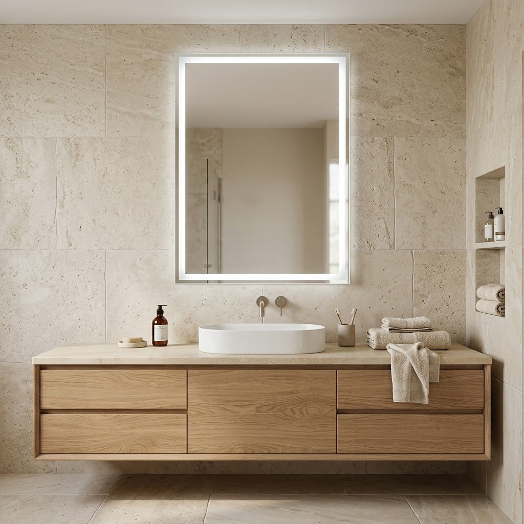 Miroir LED pour salle de bain