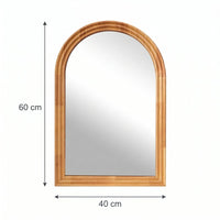 Miroir mural bois