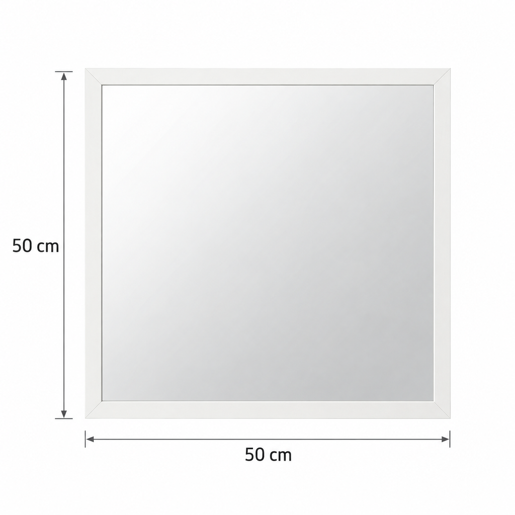 Grand miroir mural rectangulaire