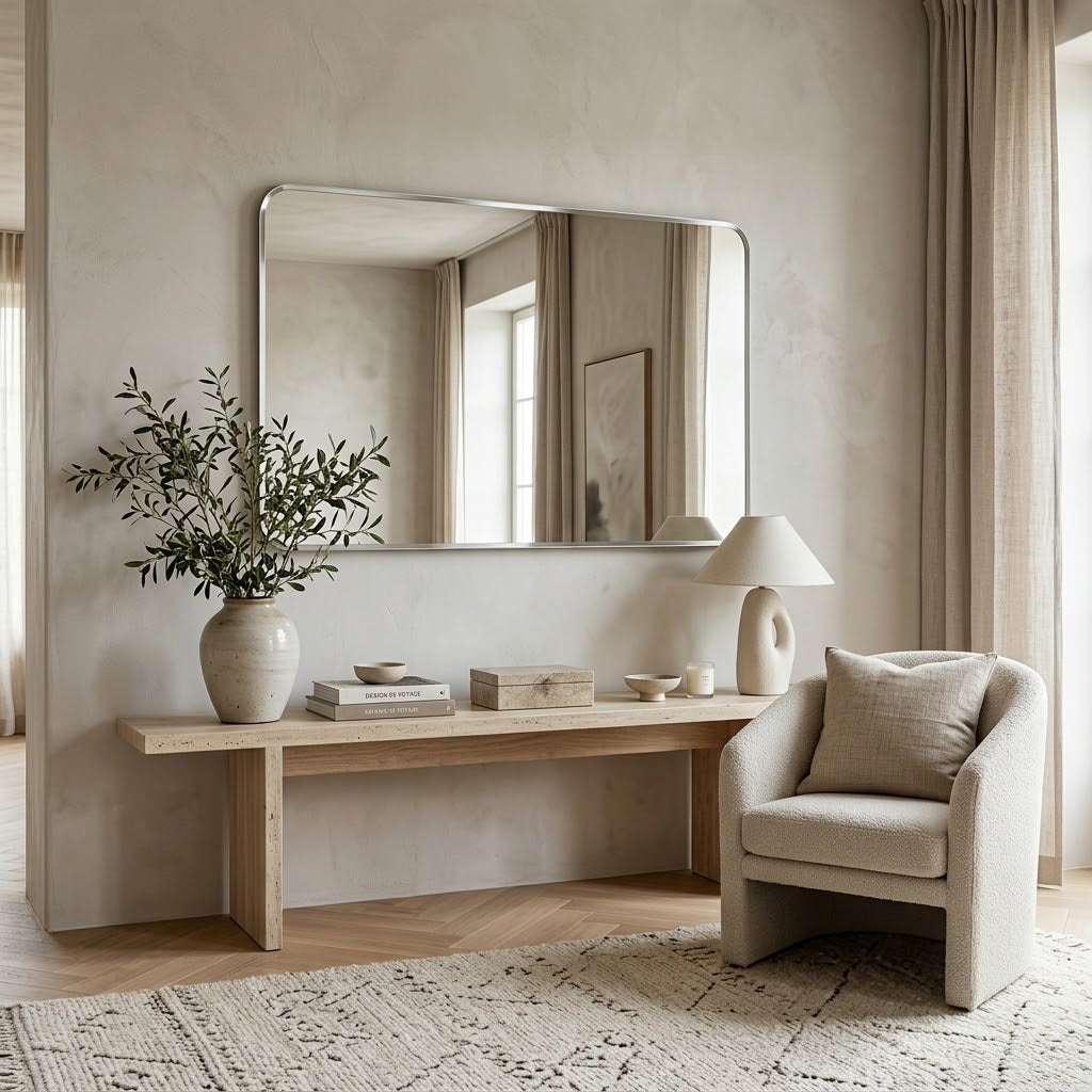 Miroir rectangle sans cadre