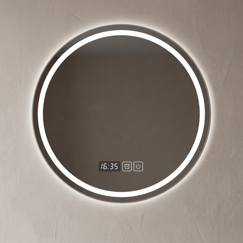Miroir rond LED