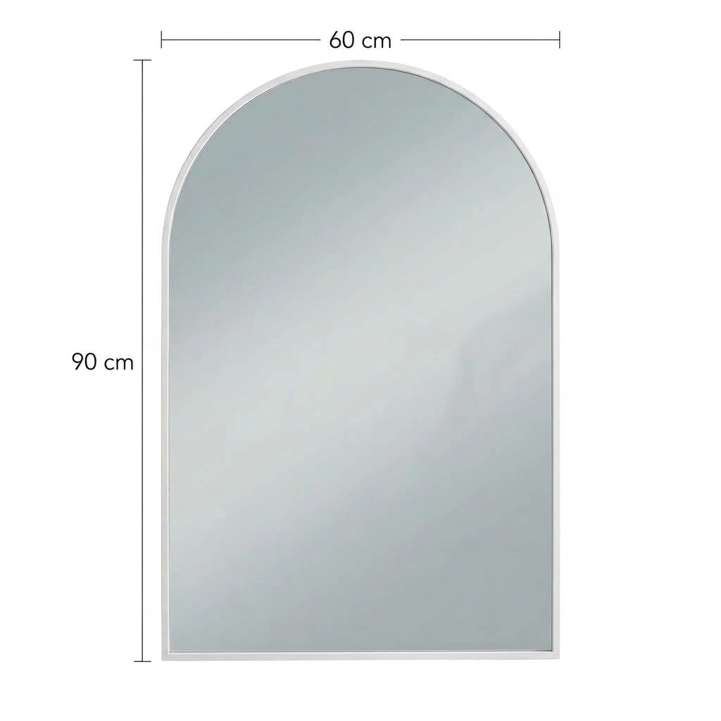 Miroir demi cercle