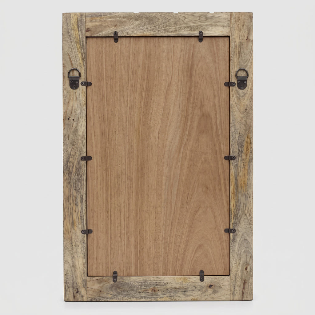 Miroir rectangulaire bois