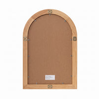 Miroir arche bois