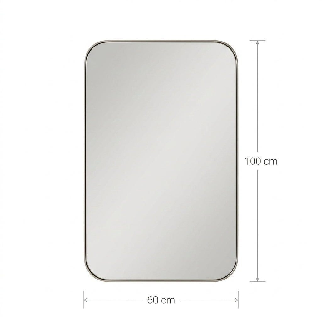 Miroir mural rectangulaire