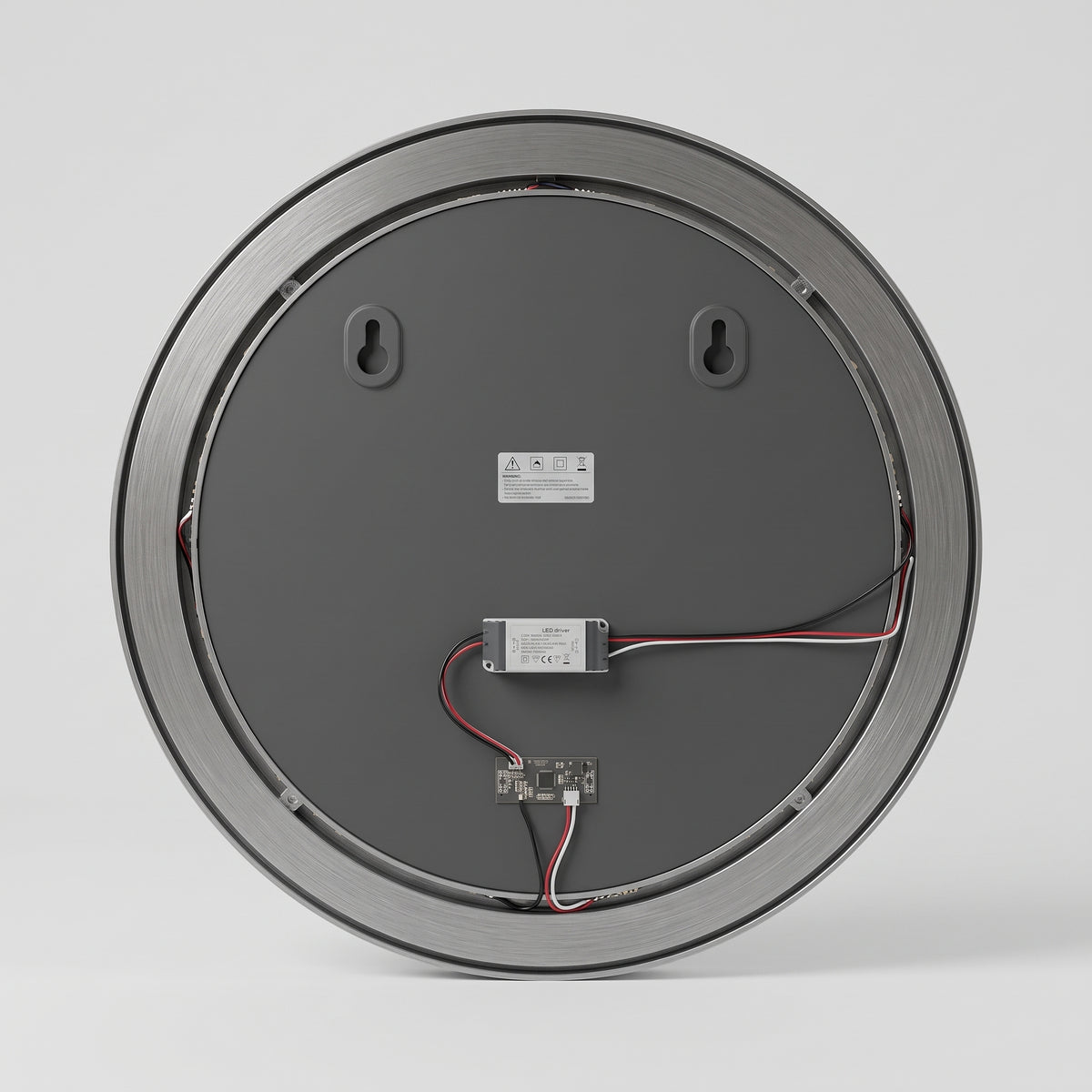 Miroir rond avec led