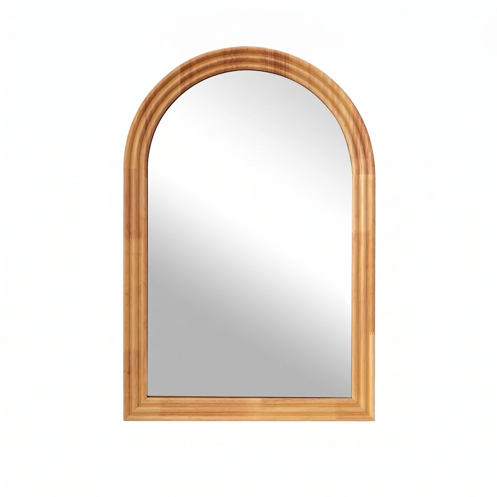 Miroir mural bois