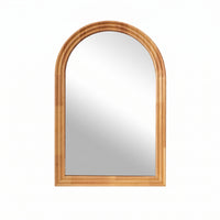 Miroir mural bois