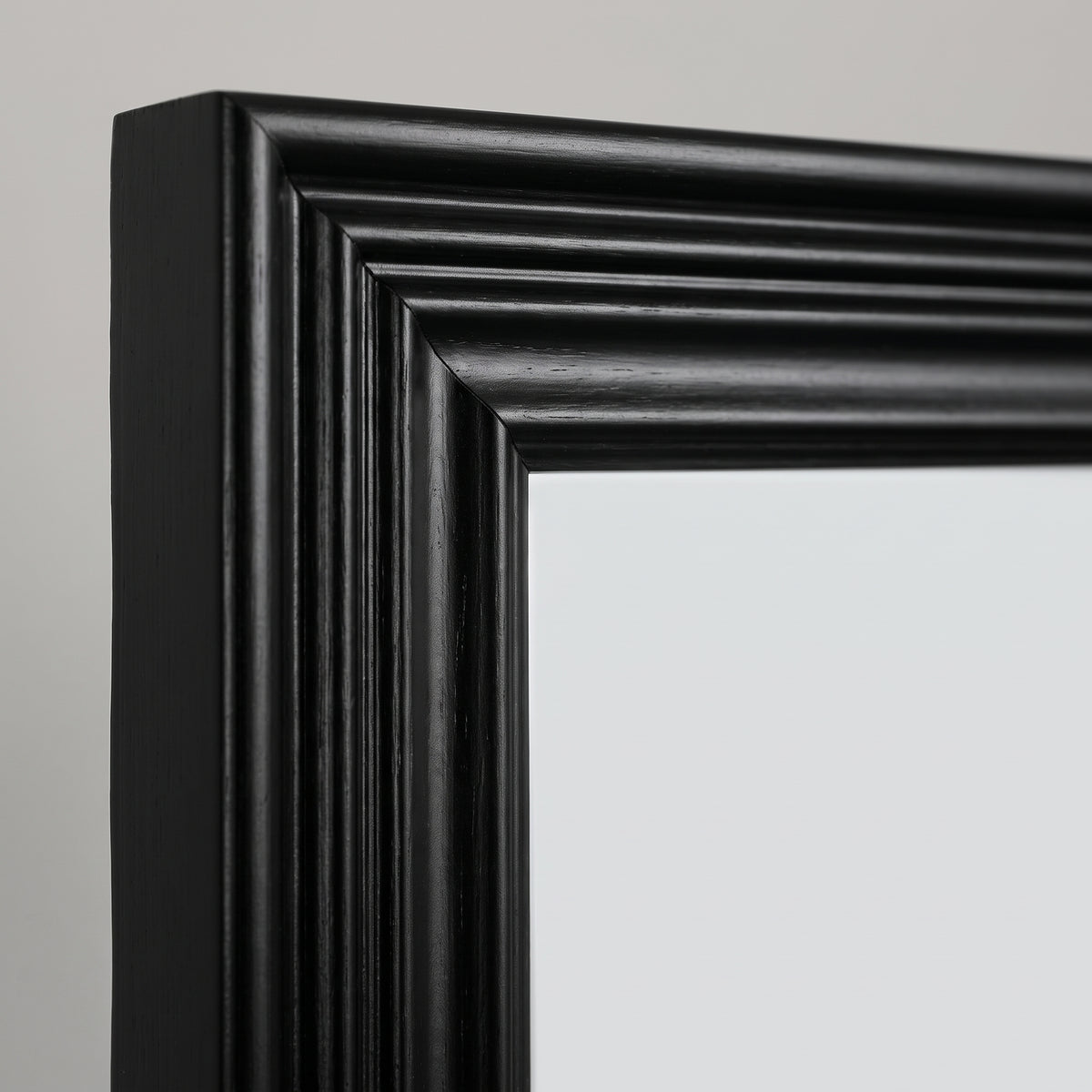 Grand miroir cadre bois