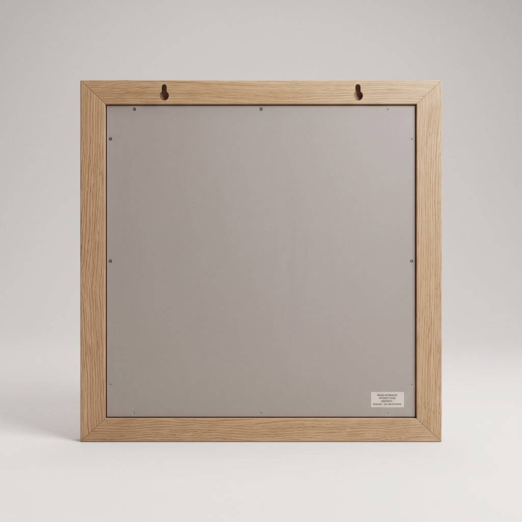 Miroir rectangulaire doré