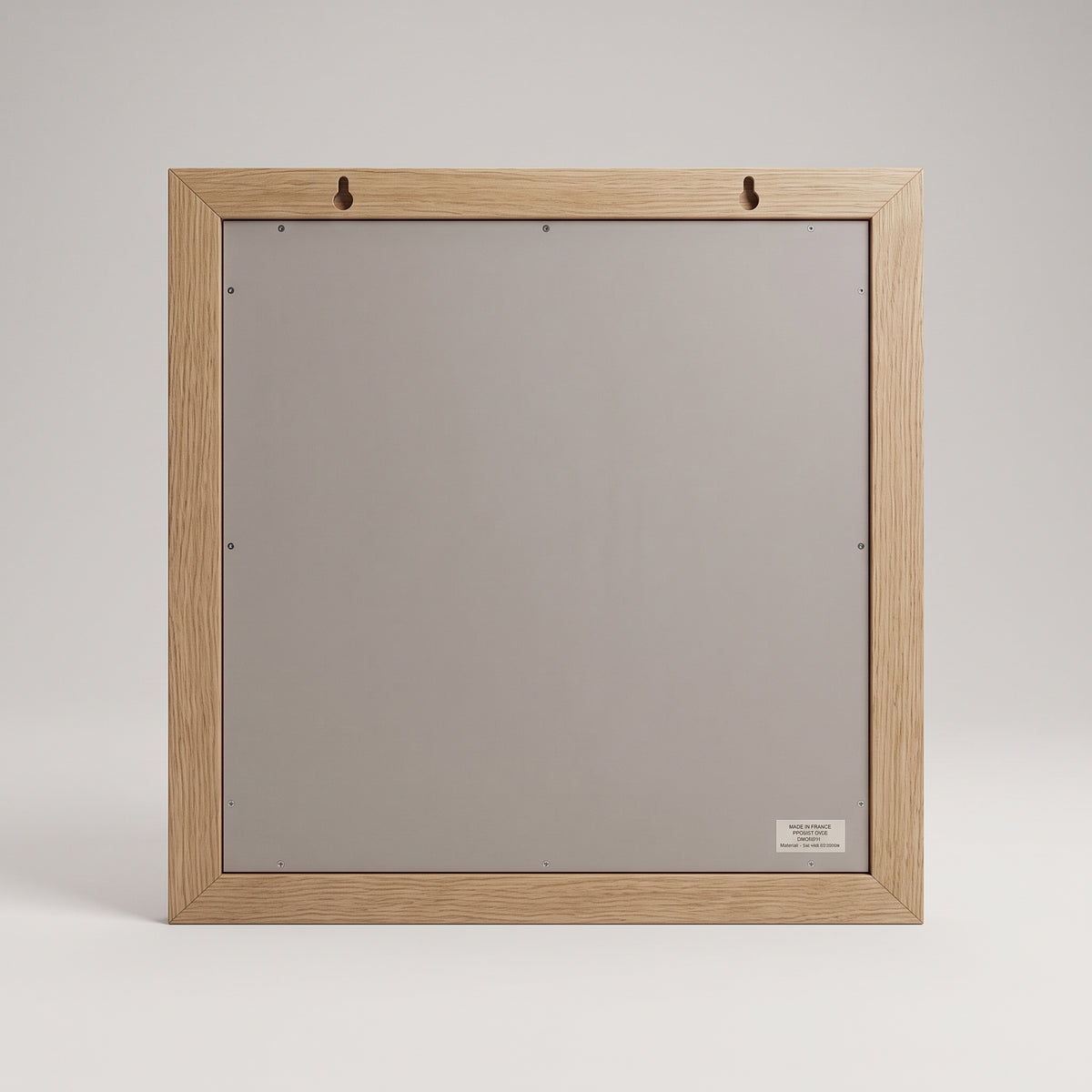 Miroir rectangulaire doré