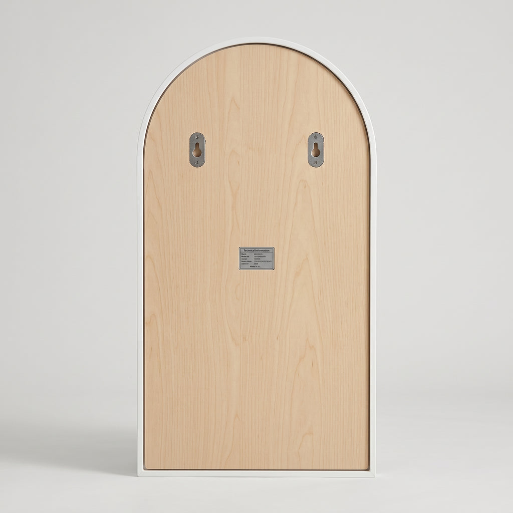 Miroir arche blanc