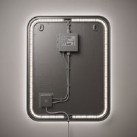 Miroir salle de bain à led