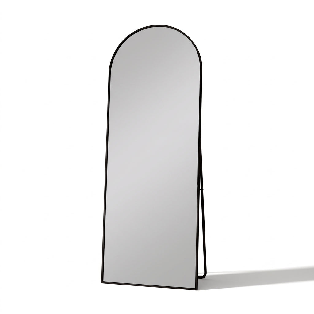 Miroir arrondi en haut