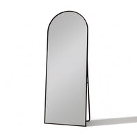 Miroir arrondi en haut