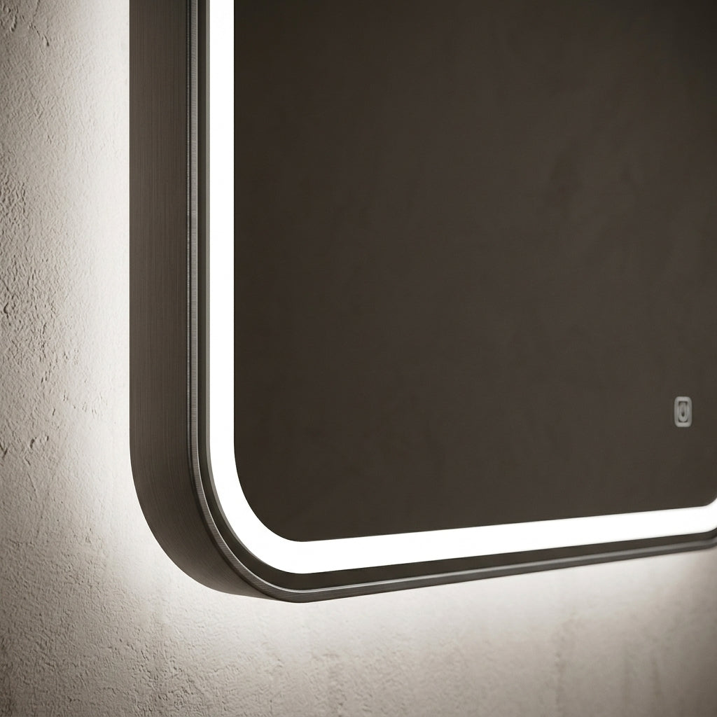 Miroir salle de bain à led