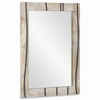 Miroir rectangulaire bois