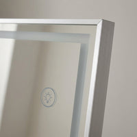 Miroir sur pied LED