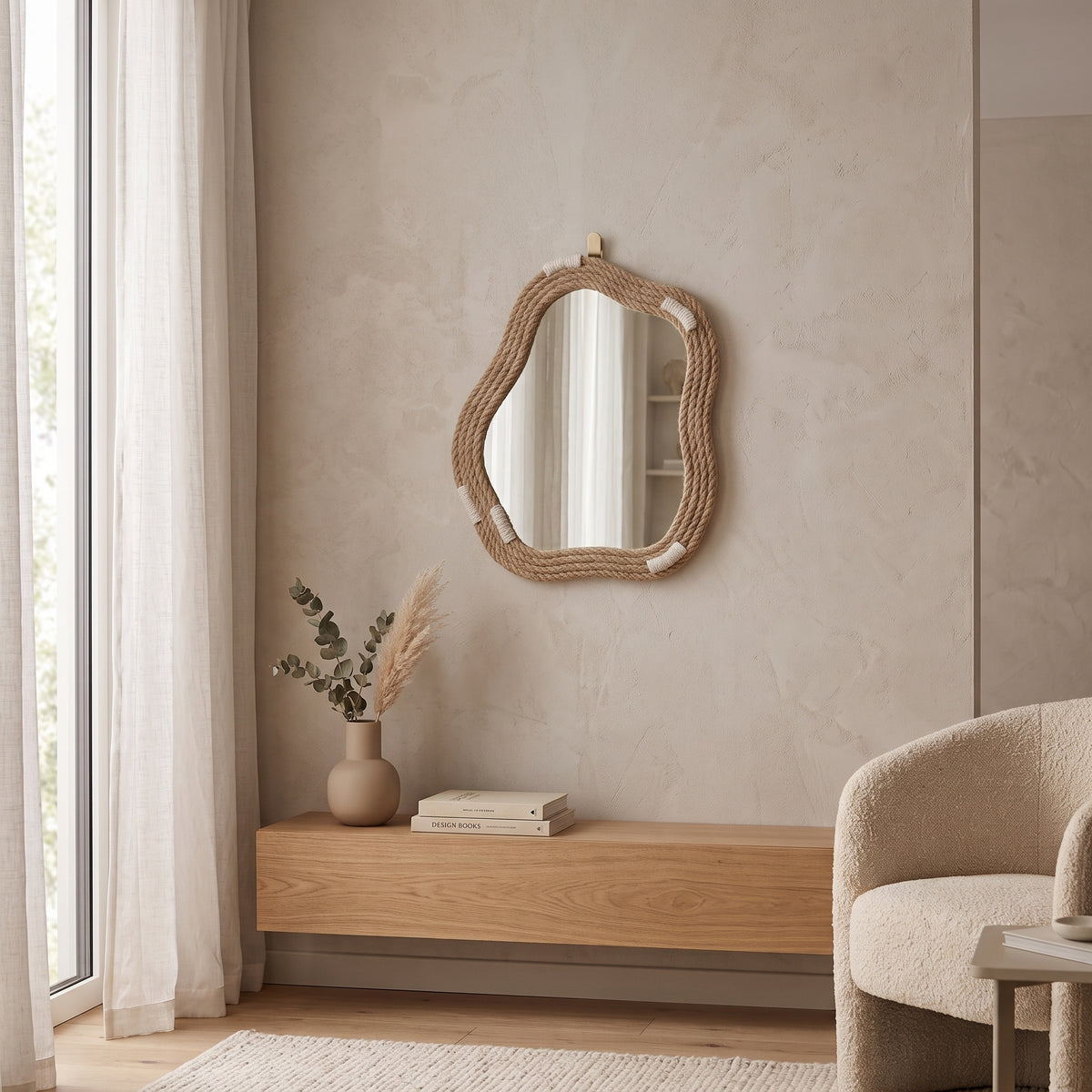 Miroir mural décoratif