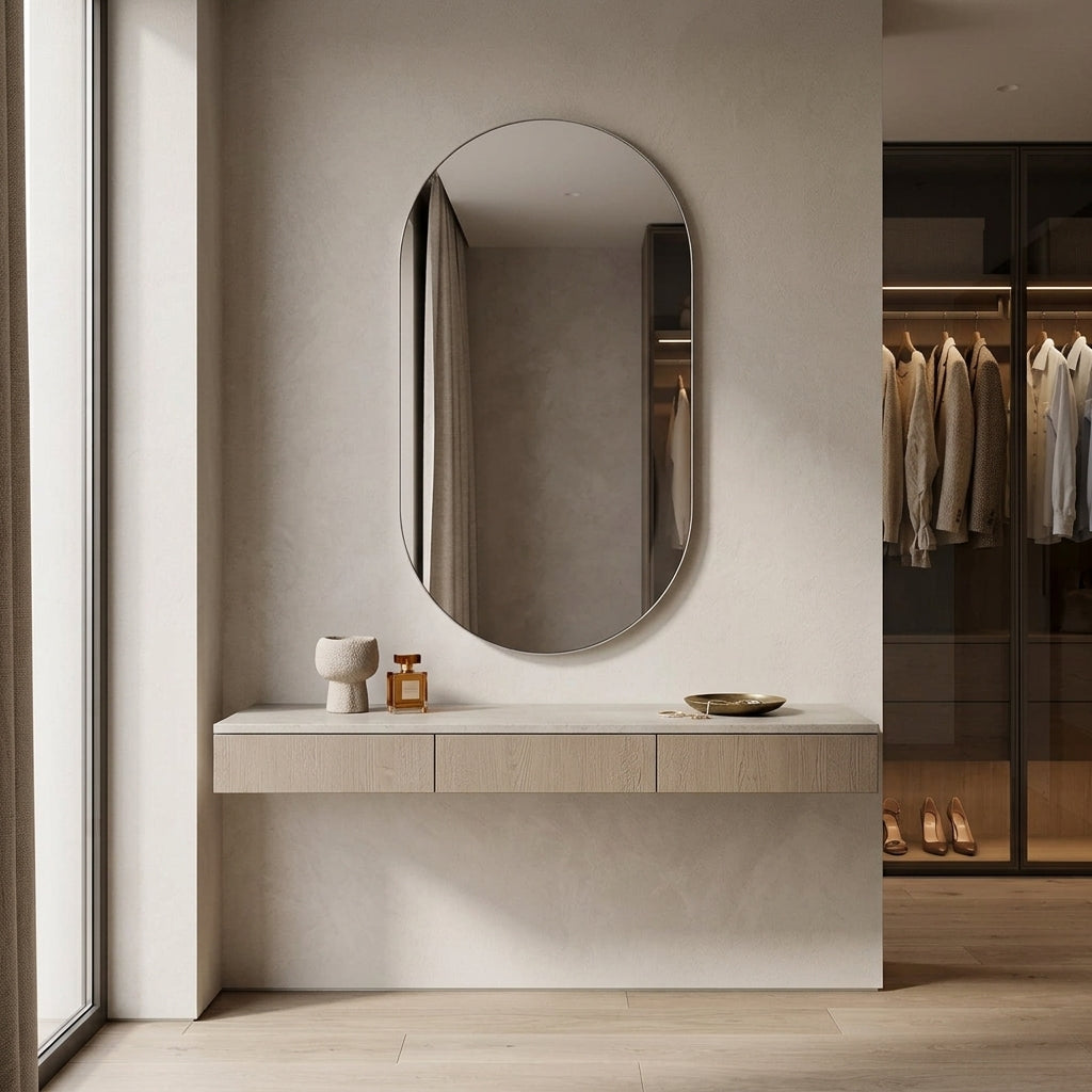 Miroir sans cadre