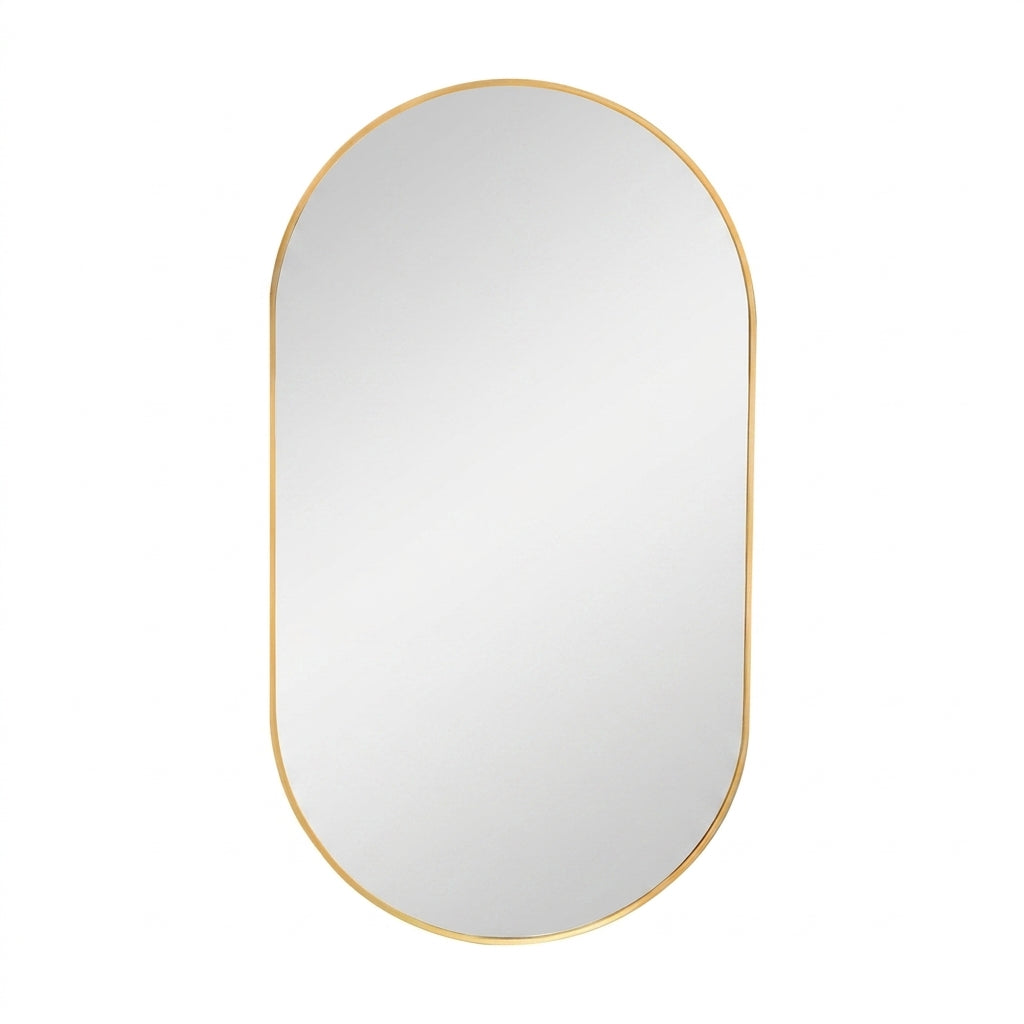Miroir ovale salle de bain