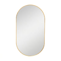 Miroir ovale salle de bain