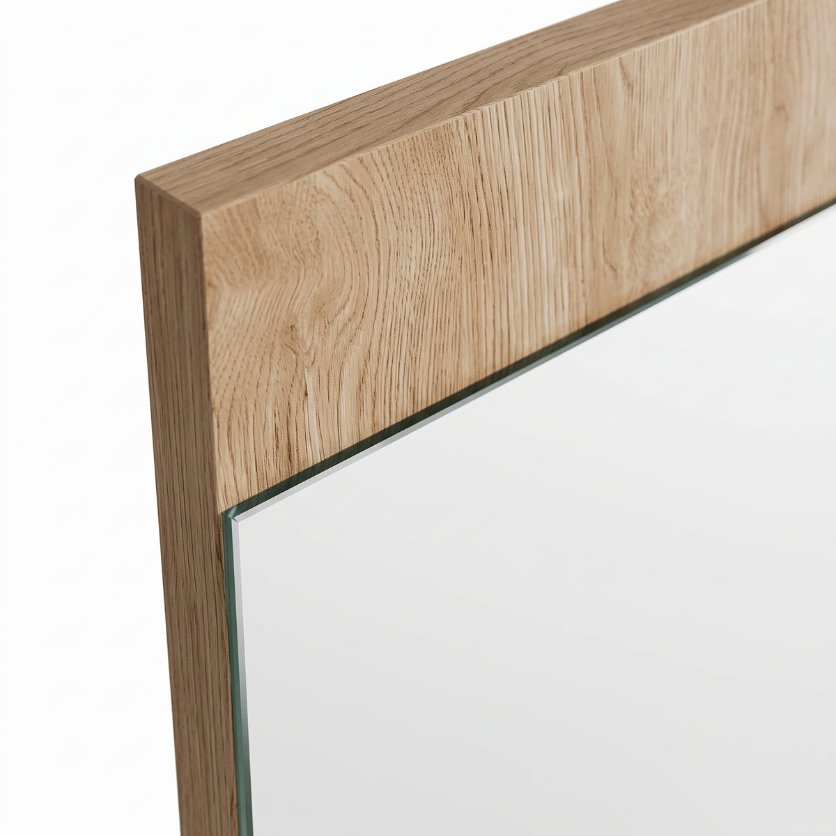 Miroir mural avec etagere