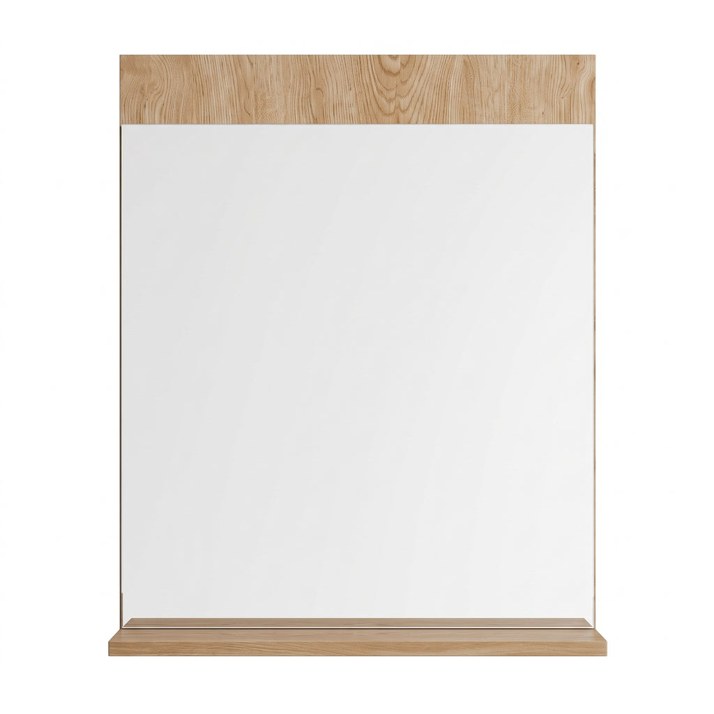 Miroir mural avec etagere