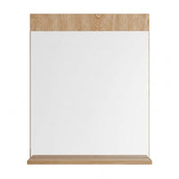 Miroir mural avec etagere