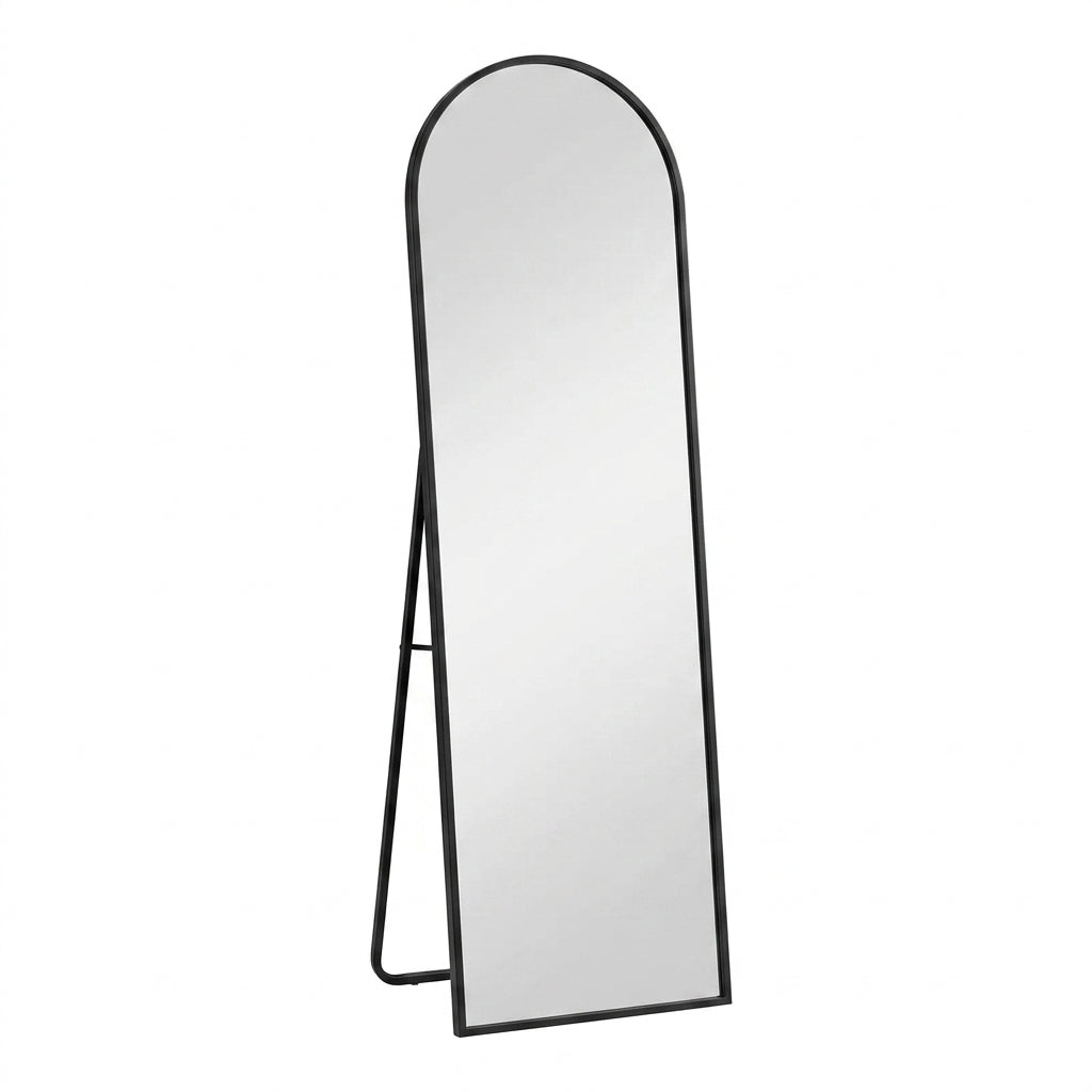 Grand miroir sur pied
