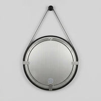 Miroir rond salle de bain lumineux