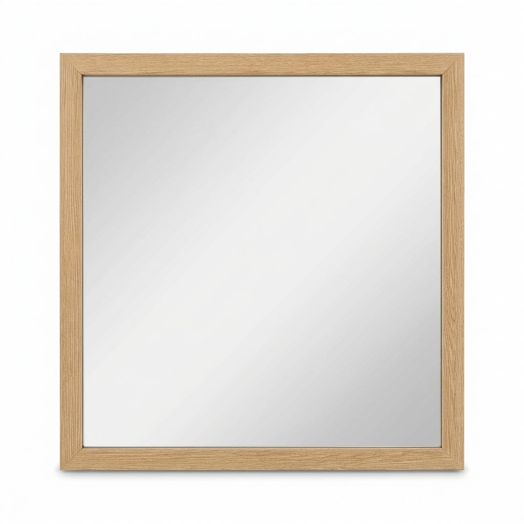 Miroir rectangulaire doré