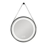 Miroir rond salle de bain lumineux