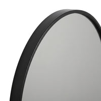 Miroir rond en metal