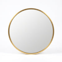 Grand miroir rond design